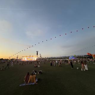 Sunset Harmony at the Polo Grounds