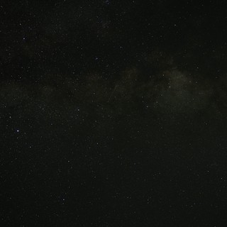 Milky Way Arches Over Lassen Volcanic Night Sky