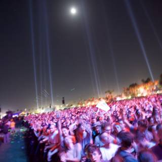 Lights and Crowds at Coachella 2011