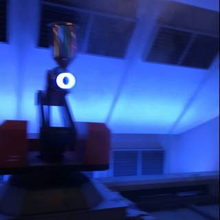 Blue-Light Robot in California Adventure