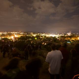 Nighttime Vigil on the Hilltop