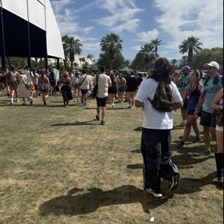 Strolling Through the Festival