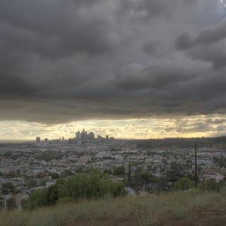 Dowtown LA From Lincoln Heights