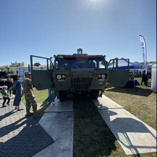 Military Vehicle at Marina Green