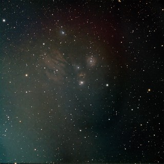 NGC 2170 - Angel Nebula in Narrowband SHO Palette