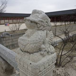 Mystical Dragon Guardian in Korea