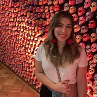 The Smiling Woman and the Wall of Skulls