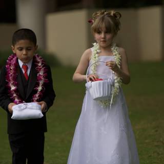 Formal Attire for Young Wedding Attendants
