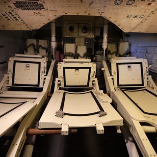 Apollo Command Module Interior Crew Seating