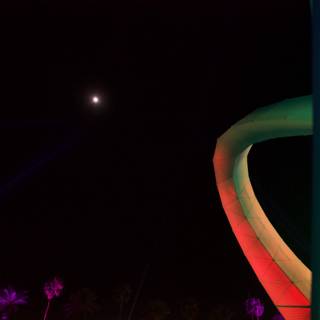 Illuminated Sculpture Awakens the Night Sky