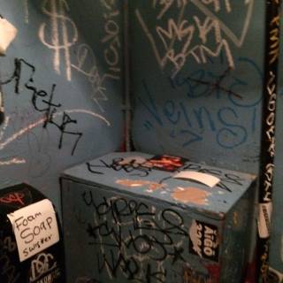 Graffiti in the Bathroom