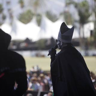Mystery Man Takes Coachella Stage