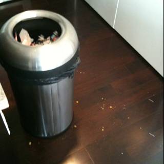 The Tin Trash Can in the Kitchen