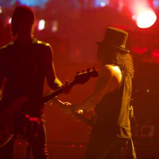 Rocking out at Coachella with Slash and Myles Kennedy and the Conspirators