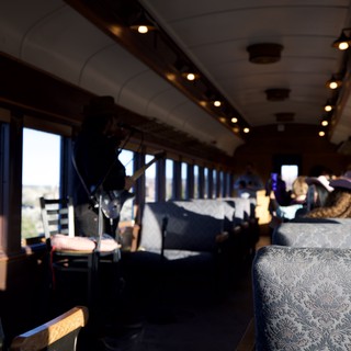 historic passenger train