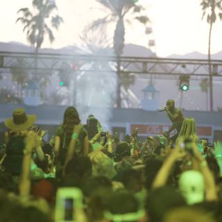 Concert Vibes Amongst Palm Trees