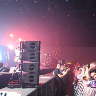 Wobbleland 2026 Crowd Surges Against Stage Barrier