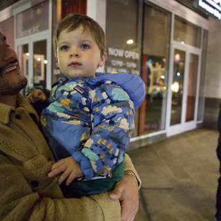 Nighttime Strolls: The City, a Father, and His Child