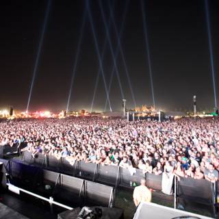 Coachella Crowd Basks in the Night Sky
