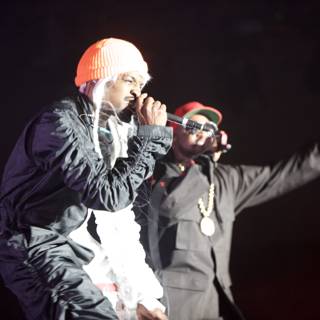 André 3000 and his Entertaining Partner on Stage