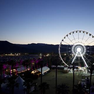 Fun at Coachella: Riding the Ferris Wheel