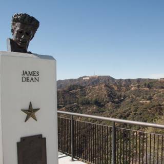 James Dean Monument on the Hill