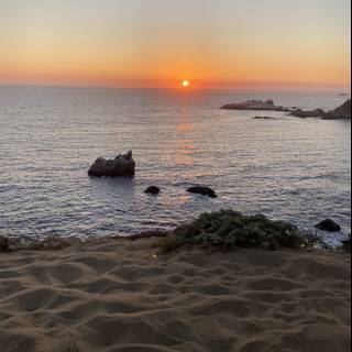 Sunset Scenery at Jenner Beach