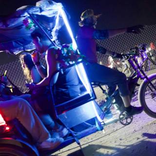 Midnight Pedal: A Technicolor Journey at Coachella 2024