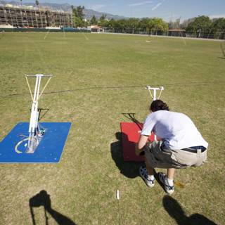 Frisbee Fun on the Caltech Field