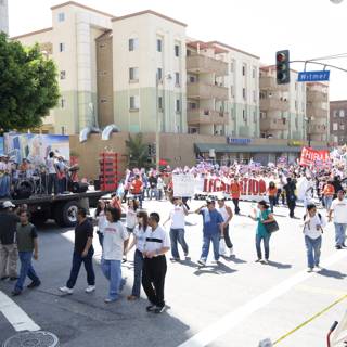 Mayday Rally Crowds Take to the Streets