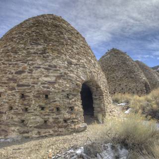Stone Ruins in the Desert