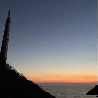 Sunset at the Jenner Lighthouse