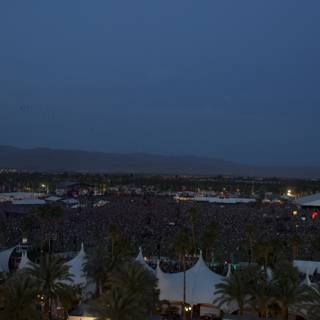 A Nighttime Metropolis at Coachella