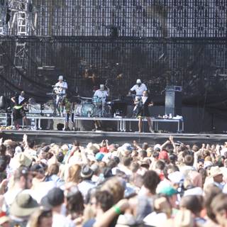 Santigold Rocking Coachella Stage