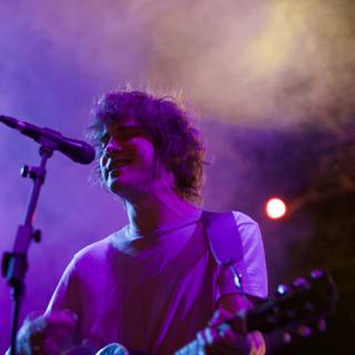 Andrew VanWyngarden Rocking Out on Stage