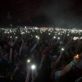 Phone Lights Up the Night at Coachella