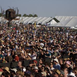 Coachella 2008's Massive Music Festival Crowd