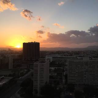 Kabul's Sunset Skyline