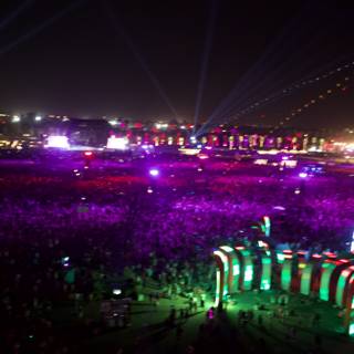 Bright Lights and Big Crowds at Coachella Concert