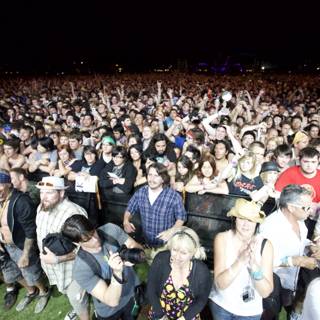 Coachella Saturday Night Crowd