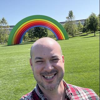 Radiant Smiles Under the Rainbow