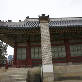 Serenity at a Korean Landmark, 2024
