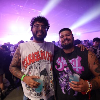 Two Friends Smiling at Wobbleland Festival 2026