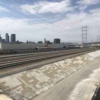 Cityscape from the Railroad Tracks