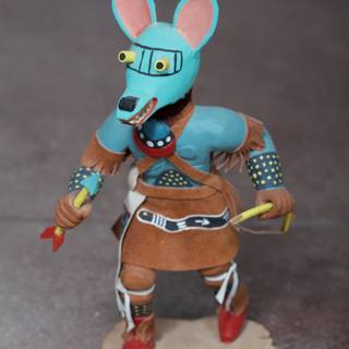 Mouse in Native Attire Figurine