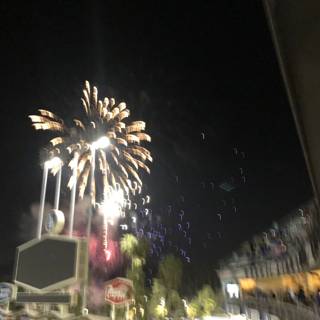Fireworks in Motion