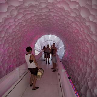 Pink Balloon Tunnel