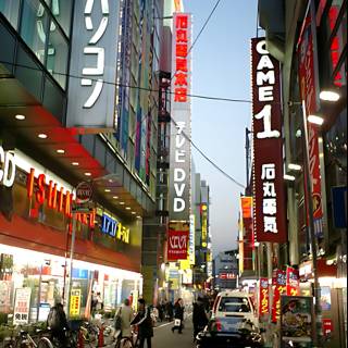 Bustling Street Life in Tokyo's Metropolis