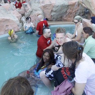 DefCon Pool Party Gathering in Las Vegas 2011