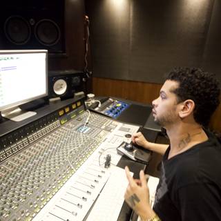 Recording Session in the Studio